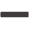 10 pcs Black Lawn Edgings - 20x103 cm Cold-rolled Steel