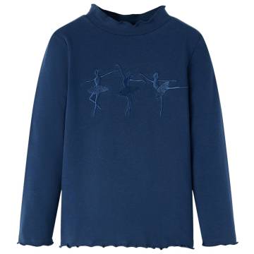 Kids' Long Sleeve T-Shirt Navy Blue | Stylish & Comfortable