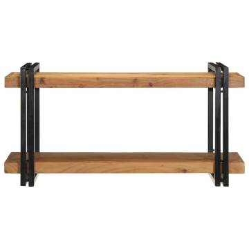 Wall Shelf 90x33x45 cm - Solid Wood Acacia - Hipomarket UK