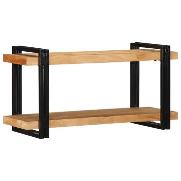 Wall Shelf 90x33x45 cm - Solid Wood Acacia - Hipomarket UK