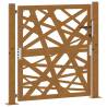 Garden Gate 105x105 cm - Weathering Steel Light Design