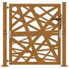 Garden Gate 105x105 cm - Weathering Steel Light Design