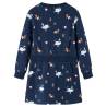 Navy Kids' Dress with Long Sleeves - Age 9-10 | Hipo Market