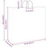 Paper Bags with Handles - 50 Pcs Green | HipoMarket