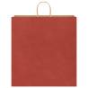 Red Paper Bags with Handles - 50 pcs - Durable & Recyclable