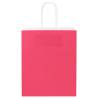 50 Pink Paper Bags with Handles - Eco-Friendly & Versatile