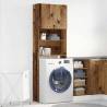 Washing Machine Cabinet Old Wood 64x24x190 cm | HipoMarket