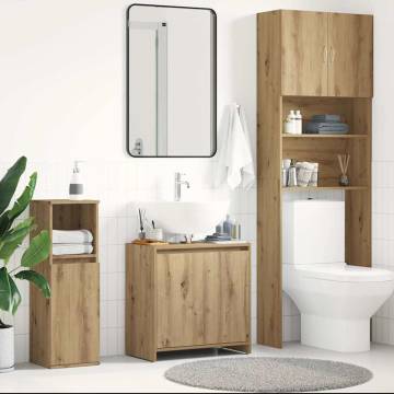 Bathroom Sink Cabinet Artisan Oak - Stylish & Durable Design