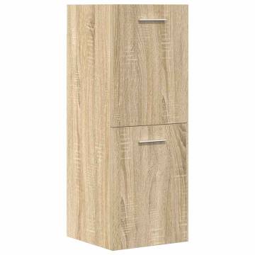 5 Piece Bathroom Furniture Set - Sonoma Oak | HipoMarket UK