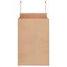 Brown Paper Bags with Handles - 250 pcs (26x17x25 cm)