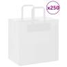  Paper Bags 250 pcs with Handles White 26x17x25 cm Colour white Size 26 x 17 x 25 cm Quantity in Package 250 