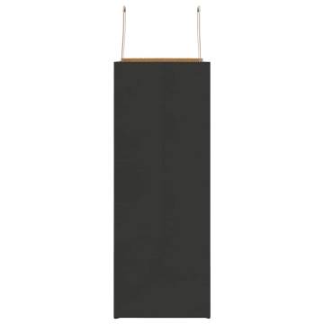 Sustainable Paper Bags with Handles - 250 pcs Black 32x17x44 cm