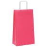 250 Pink Paper Bags with Handles | Eco-Friendly & Durable