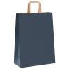 Paper Bags 50 pcs with Handles Blue - Eco-Friendly & Durable