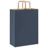 Paper Bags 50 pcs with Handles Blue - Eco-Friendly & Durable