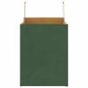 Eco-Friendly Green Paper Bags with Handles - 50 pcs - Hipomarket