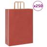  Paper Bags 250 pcs with Handles Red 32x12x42 cm Colour red Size 32 x 12 x 42 cm Quantity in Package 250 