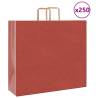  Paper Bags 250 pcs with Handles Red 54x15x49 cm Colour red Size 54 x 15 x 49 cm Quantity in Package 250 