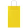 250 Yellow Paper Bags with Handles - Eco-Friendly & Durable