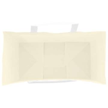 250 Yellow Paper Bags with Handles - Eco-Friendly & Durable