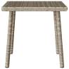 Light Grey Rectangular Garden Coffee Table - 40x40 cm