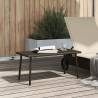 Garden Coffee Table Rectangular Brown 80x40x37 cm - Hipomarket