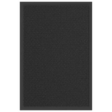 Durable Black Doormat 40x60 cm | Stop Dirt in Style