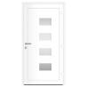 Anthracite Front Door 110x210 cm - Aluminium & PVC | HipoMarket