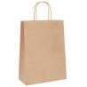 Buy Brown Paper Bags with Handles - 250 pcs - Eco-Friendly