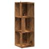 Corner Cabinet Old Wood 33x33x100 cm - Stylish Storage Solution