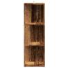 Corner Cabinet Old Wood 33x33x100 cm - Stylish Storage Solution