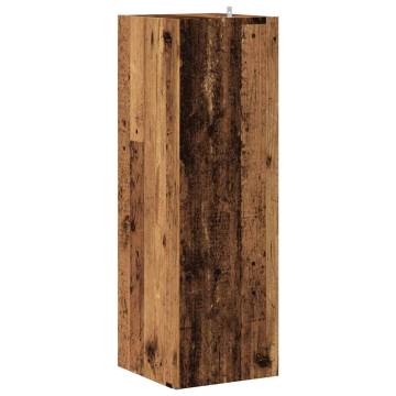 Corner Cabinet Old Wood 33x33x100 cm - Stylish Storage Solution