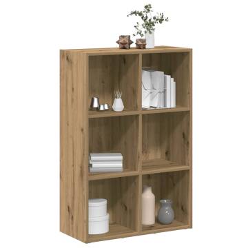 Book Cabinet Sideboard in Artisan Oak | 66x30x98 cm