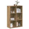  Book CabinetSideboard Artisan Oak 66x30x98 cm Engineered Wood Colour artisan oak Size 66 x 30 x 98 cm Quantity in Package 1 