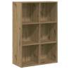 Book Cabinet Sideboard in Artisan Oak | 66x30x98 cm