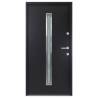 Front Door Anthracite 90x200 cm Aluminium - Durable & Secure