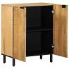 Elegant Brown Mango Wood Sideboard - 60x33x75 cm