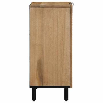 Elegant Brown Mango Wood Sideboard - 60x33x75 cm