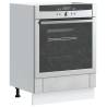  Oven Cabinet Lucca Concrete Grey Engineered Wood Colour concrete grey Quantity in Package 1 Model oven cabinet 60 cm Number of 