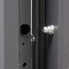 Front Door Anthracite 90x200 cm Aluminium - Durable & Secure