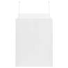 250 White Paper Bags with Handles - Sustainable & Durable