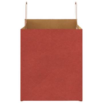 Paper Bags 50 pcs with Handles Red - Eco-Friendly & Durable