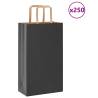  Paper Bags 250 pcs with Handles Black 21x11x36 cm Colour black Size 21 x 11 x 36 cm Quantity in Package 250 