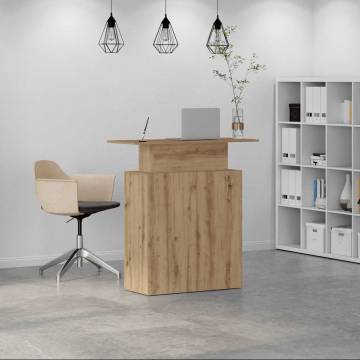 Reception Desk Artisan Oak | Durable & Versatile Design