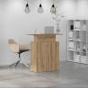 Reception Desk Artisan Oak | Durable & Versatile Design