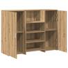 Reception Desk Artisan Oak | 135x50x103.5 cm - Hipomarket