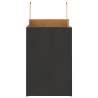 Buy 50 Black Paper Bags with Handles - Durable & Recyclable