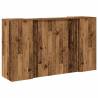 Old Wood Reception Desk 180x50 cm - Durable Engineered Design