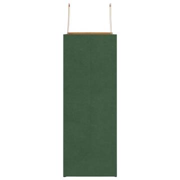 50 Green Paper Bags with Handles - Eco-Friendly & Durable