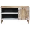 Solid Wood Mango TV Cabinet - Stylish Storage Solution